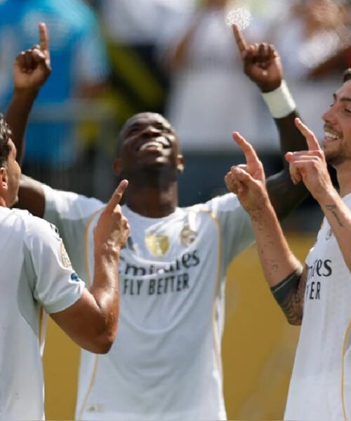 Real Madrid venció 3-1 a Pachuca e ilusiona el torneo