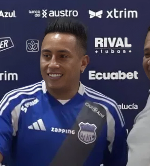 Así recibió Emelec a Christian Cueva en su presentación oficial