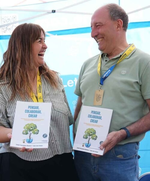 Sant Jordi apuesta por una educación más humana: Tomás Pascualena y Tania Sola presentan “Pensar, Colaborar, Crear”