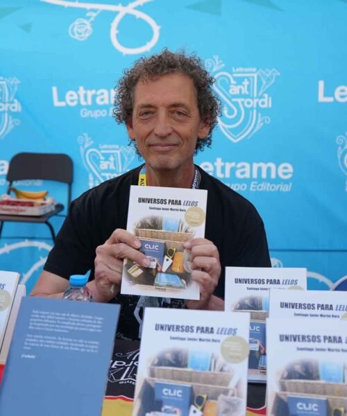 Sant Jordi celebra la imaginación sin límites: Santiago Javier Martín Vara conquista a los lectores con “Universos para lelos”