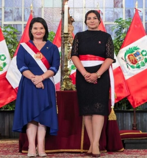 Maritza Canales juramentó como ministra de Desarrollo e Inclusión Social del primer gabinete del gobierno de Keiko Fujimori