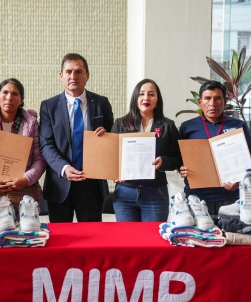 MIMP entrega bienes de apoyo social a 23 municipalidades de 12 regiones del país