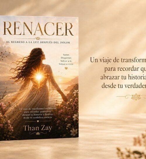 THAN ZAY INVITA A DEJAR DE SOBREVIVIR PARA VOLVER A UNO MISMO EN «RENACER. EL REGRESO A LA LUZ DESPUÉS DEL DOLOR»